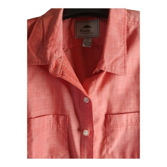 Roots Cotton Shirt S - Picture 2 of 5